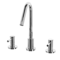 Bateria umywalkowa srebrna KALAMBO