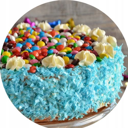 POSYPKA WAFLOWA BIAŁA NA TORT, MUFINKI I INNE WYPIEKI DEKORACJA 100g na Arena.pl