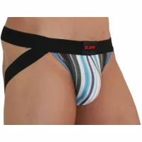 burn jock multicolor czarny xl - pas biodrowy z elastycznej tkaniny