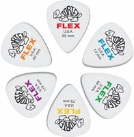 Kostka piórko Dunlop TORTEX FLEX 0,50-1,14 mm 428 MIX Zestaw 6 szt.