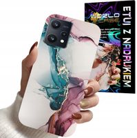 ETUI CASE DO REALME 9 PRO - MARMUR WZORY DLA KOBIET PLECKI OBUDOWA