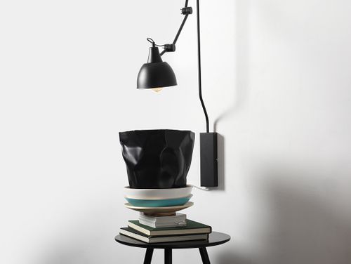 Lampa ścienna COBEN WALL – czarny na Arena.pl