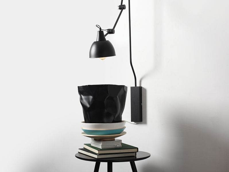 Lampa ścienna COBEN WALL – czarny zdjęcie 3