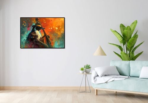 Plakat 100x70cm Pingwinia Nuta na Arena.pl