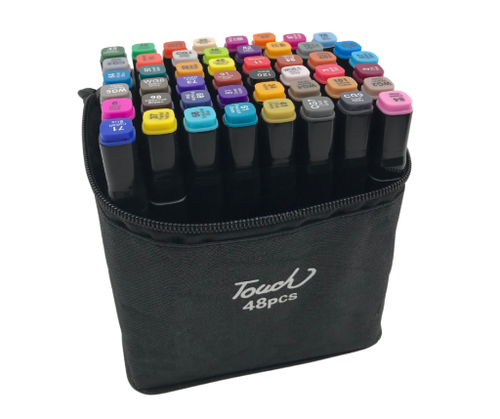 Markery zestaw 48 kolorów na Arena.pl