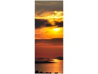 40X100CM CHORWACKIE SŁOŃCE OBRAZ PION