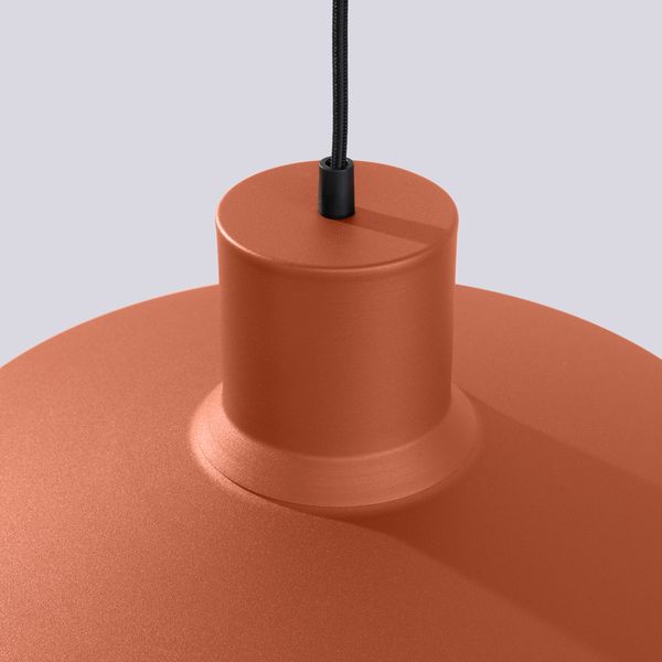 Lampa wisząca BILO ochra czerwona zdjęcie 7