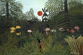 Plakat 91,5x61cm Virgin Forest, Rousseau Vintage do Salonu