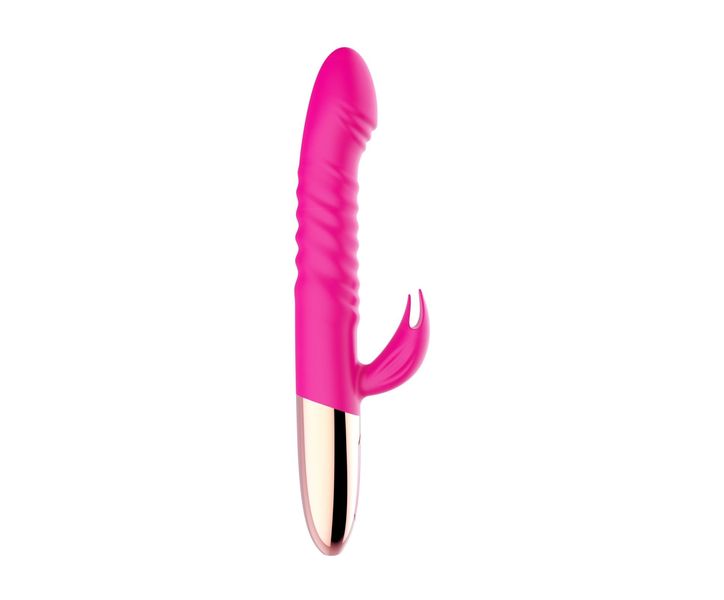 Wibrator - Rechargeable Thrusting Vibrator USB 10 Functions - Heating zdjęcie 4