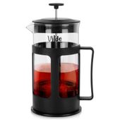 Zaparzacz Dzbanek Tłokowy z Tłokiem Sitkiem do Kawy Herbaty Ziół Duży 1L