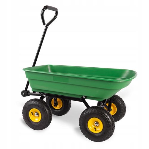 Wózek ogrodowy transportowy taczka wywrotka przyczepka 3w1 200kg na Arena.pl