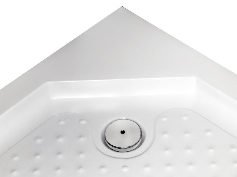 Brodzik biały wysoki LOFT 90x90 13 cm do Lisy i nie tylko zdjęcie 2