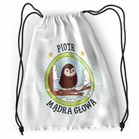 Plecak Sportowy Szkolny Dla Piotrka Syna Dziecka Z Nadrukiem Ze Zdjęciem