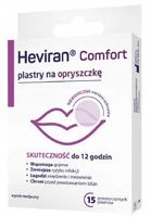 Heviran Comfort Plastry na opryszczkę 15 sztuk