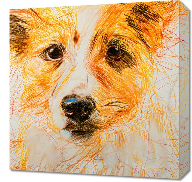 Obraz 50x50cm Uroczy Gość zdjęcie 1