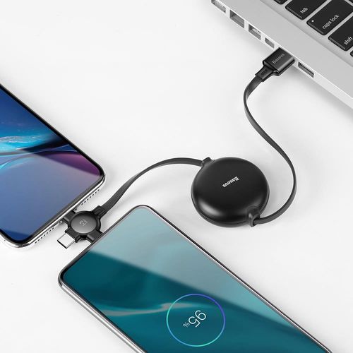 Kabel USB-C + micro USB + lightning 3w1 Baseus 3A na Arena.pl