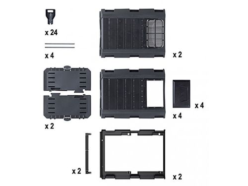 Kompostownik MODULE COMPOGREEN - CZARNY na Arena.pl