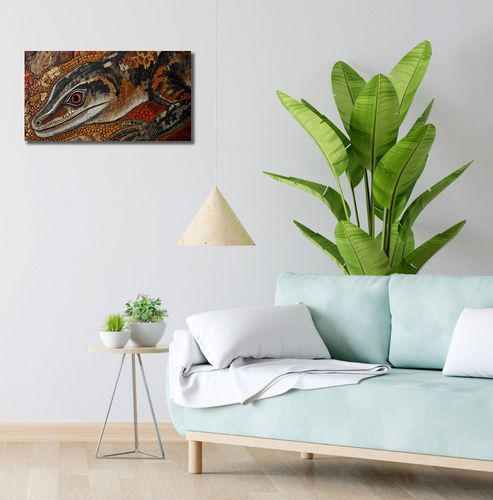 Obraz 60x30cm Oko Jaszczurki na Arena.pl
