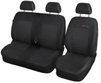 Uniwersalne żakardowe pokrowce ELEGANCE 2+1 P4 do Nissan Interstar