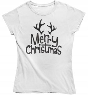 Koszulka damska Merry Christmas prezent na święta