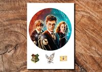 Wydruk cukrowy na tort A4 Harry Potter DIY