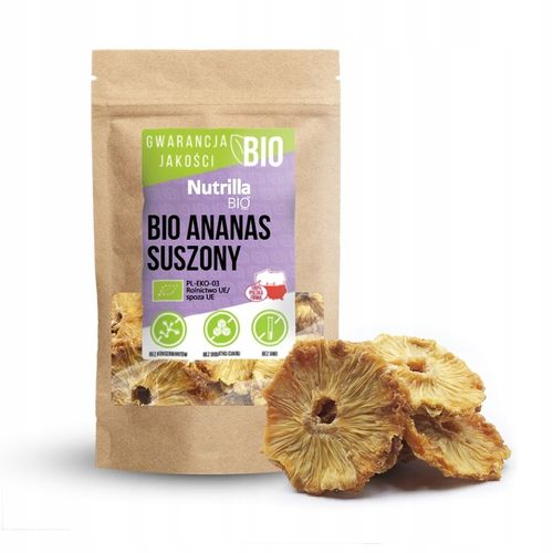 ANANAS SUSZONY BEZ CUKRU EKOLOGICZNY 1kg BIO na Arena.pl