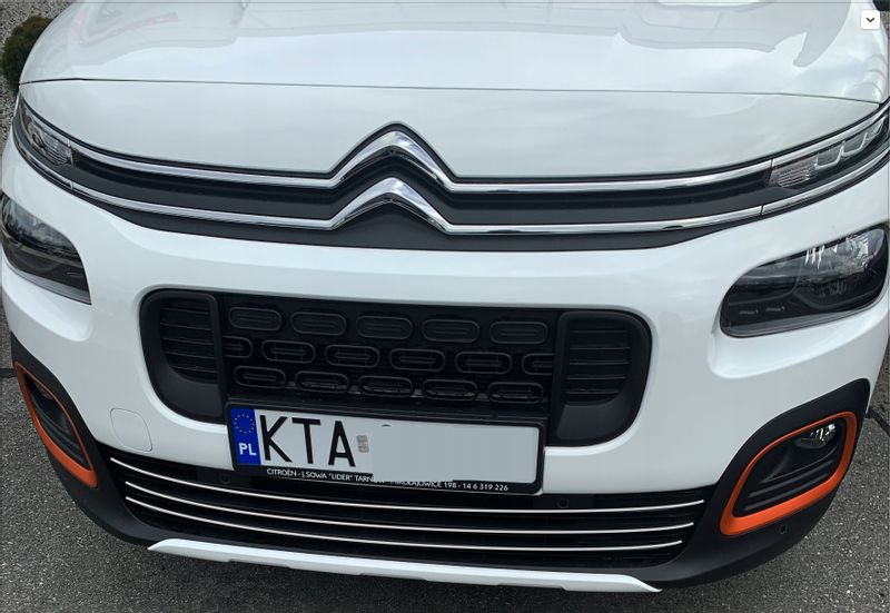 CITROEN BERLINGO - Listwy CHROM Chromowane GRILL zdjęcie 1
