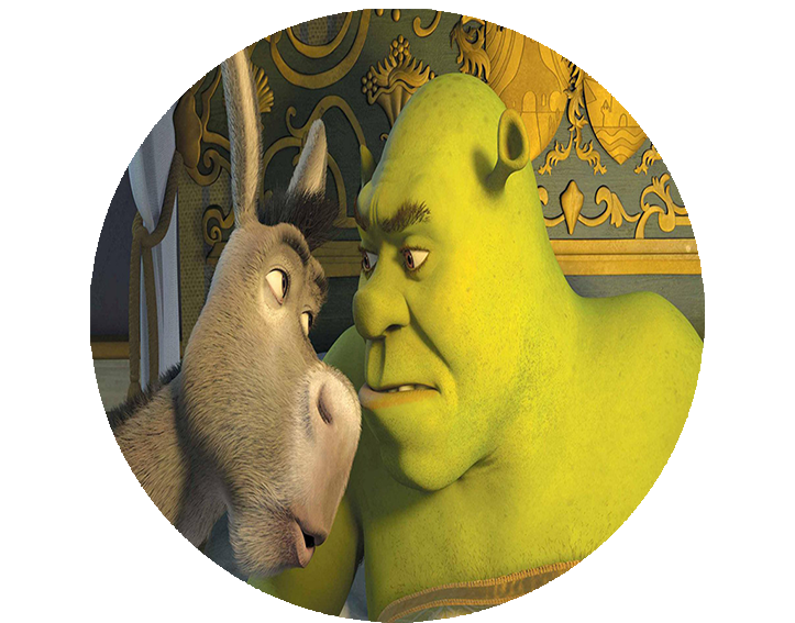 Opłatek na tort Shrek zdjęcie 1