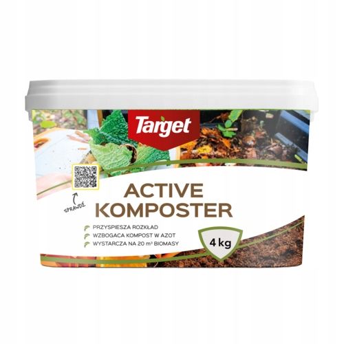 TARGET KOMPOSTER 4kg AKTYWATOR BAKTERII KOMPOSTOWNIK OBORNIK na Arena.pl