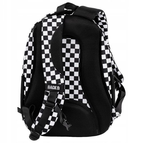 ZESTAW 3 el. Plecak szkolny młodzieżowy BackUP 26 L kratka, SZACHOWNICA na Arena.pl