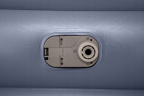 Dmuchany dla 2 osób dwuosobowy wysoki 200x150 wbudowaną pompką elektryczną na Arena.pl