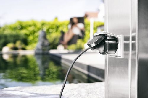 GNIAZDO ELEKTRYCZNE WIFI INTELIGENTNE SMART HOME IP44 WTYCZKA ZEWNĘTRZNA na Arena.pl