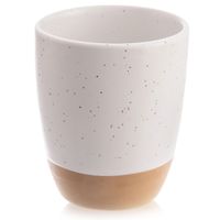 Kubek Ceramiczny do Picia Kawy Espresso Mały Kubeczek Biały 90 ml