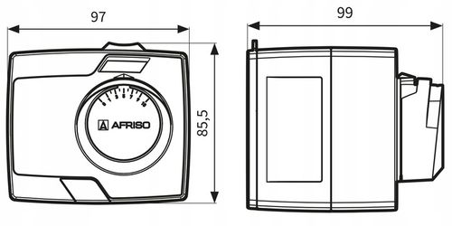 SIŁOWNIK NAPĘD ELEKTRYCZNY DO ZAWORU ZAWORÓW MIESZAJĄCYCH ARM 343 AFRISO na Arena.pl