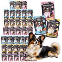 TufTuf mokra karma dla psa Mix Smaków saszetka 40x100g