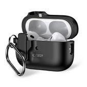 tech-protect slim hook apple airpods pro 1 / 2 black
