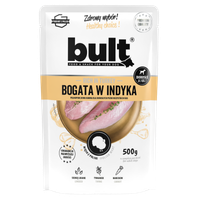 MOKRA KARMA DLA PSA BULT SASZETKA MIELONKA BOGATA W INDYKA 500G