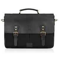 torba męska na ramię czarna paolo peruzzi t-07-bl