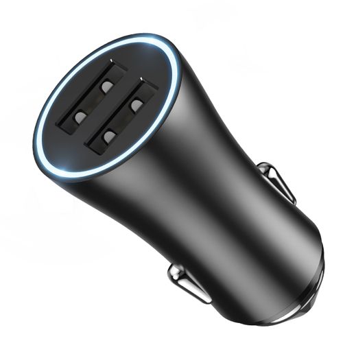 Ładowarka Samochodowa 2xUSB Baseus FastCharge 2.4A czarny na Arena.pl