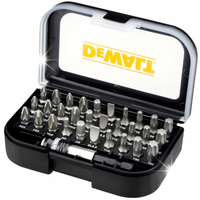 DEWALT ZESTAW BITY KOŃCÓWKI WKRĘTARKI 31 ELEMENTÓW+ PUDEŁKO ETUI DT7944TS