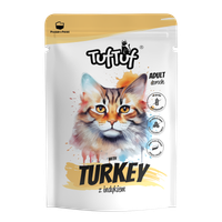MOKRA KARMA DLA KOTA TufTuf Saszetka mielonka z indykiem 300g