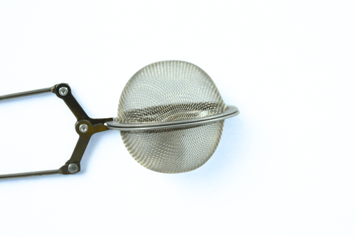 Sitko cedzak metalowy do herbaty na Arena.pl