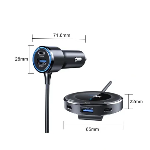 ROZDZIELACZ GNIAZDA ZAPALNICZKI ŁADOWARKA USB PD na Arena.pl