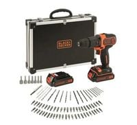 Wiertarko-wkrętarka BLACK & DECKER BDCHD18BAFC zestaw akumulatorów
