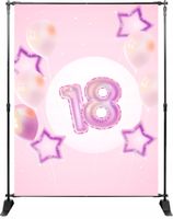 TŁO ścianka FOTO osiemnastkowa RÓŹNE WZORY + imię