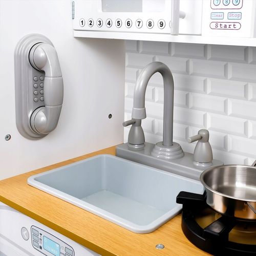 DUŻA KUCHNIA DREWNIANA Kuchenka Dzieci INTERAKTYWN na Arena.pl