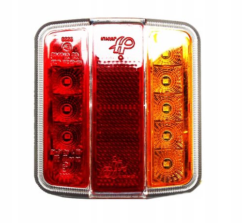 LEDOWA lampa tylna zespolona LED 12-24V 3 funkcje do przyczepek diodowa na Arena.pl