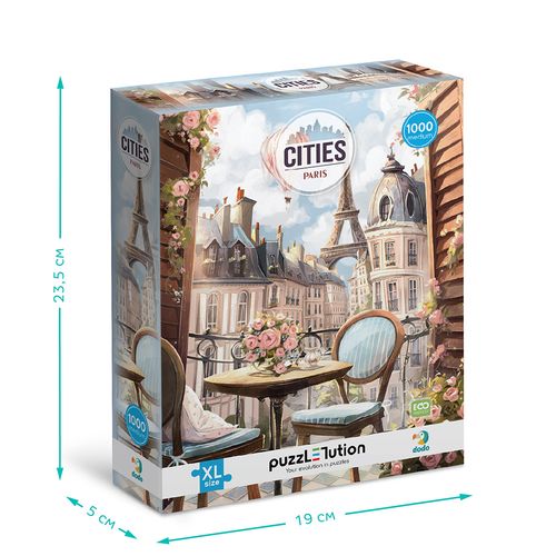 Puzzle Dodo Cities Puzzle 1000 Elementów 300650 na Arena.pl