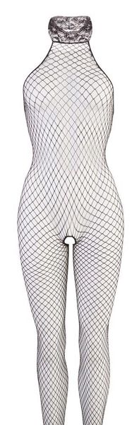 Net Catsuit Black S/M zdjęcie 6