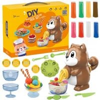 ZESTAW CIASTOLINA MASA PLASTYCZNA WYCISKARKA PREZENT DLA 3 4 5 6 7 LATKA